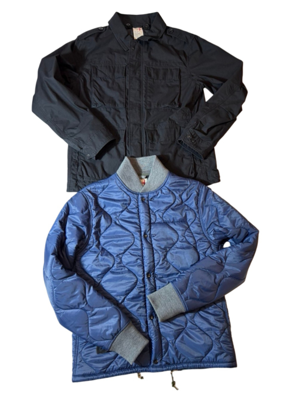 Relwen Men’s M 2-in-1 Field Combat Jacket Removable Quilted Liner